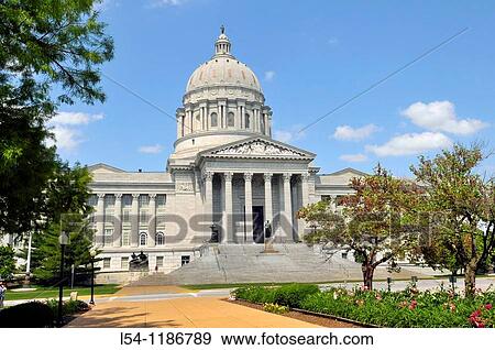 Stock Photo - State Capitol Jefferson City Missouri. Fotosearch