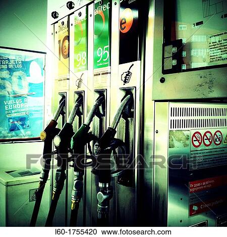 Station for refuelling, Madrid, Spain View Large Photo Image Stock Image - Station for refuelling, Madrid, Spain. Fotosearch