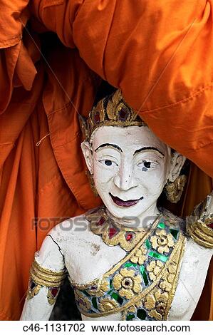 Statue. Luang Prabang. Laos. View Large Photo Image Stock Image - Statue. Luang Prabang. Laos.. Fotosearch