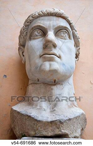 Statue of Constantine, Palazzo dei Conservatori, Capitoline Museums, Rome, Italy View Large Photo Image Stock Photograph - Statue of Constantine, Palazzo dei Conservatori, Capitoline Museums, Rome, Italy. Fotosearch