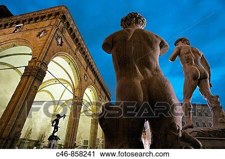 Statue of David by Michelangelo. 1501 _ 1504. Piazza della Signoria. Florence. Tuscany. Italy. View Large Photo Image Stock Image - Statue of David by Michelangelo. 1501 _ 1504. Piazza della Signoria. Florence. Tuscany. Italy.. Fotosearch