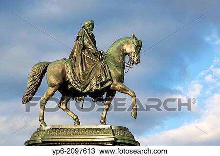 statue of king John of Saxony, Dresden, Saxony, Germany. View Large Photo Image Stock Image - statue of king John of Saxony, Dresden, Saxony, Germany.. Fotosearch