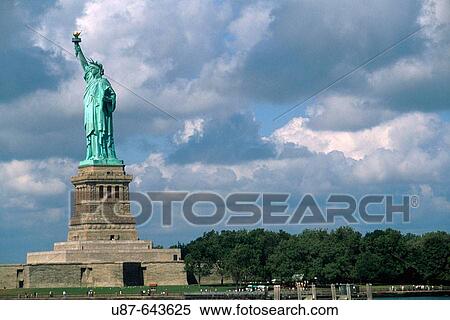 Statue of liberty, New York harbor, New York, USA View Large Photo Image Stock Photography - Statue of liberty, New York harbor, New York, USA. Fotosearch