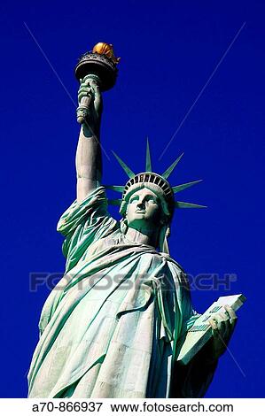 Statue of Liberty. New York. USA View Large Photo Image Stock Photo - Statue of Liberty. New York. USA. Fotosearch