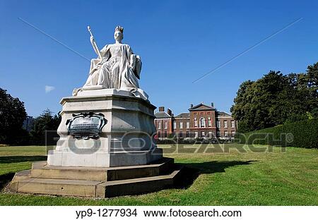Statue of Queen Victoria by her daughter Princess Louise, outside Kensington Palace, London, UK View Large Photo Image Picture - Statue of Queen Victoria by her daughter Princess Louise, outside Kensington Palace, London, UK. Fotosearch