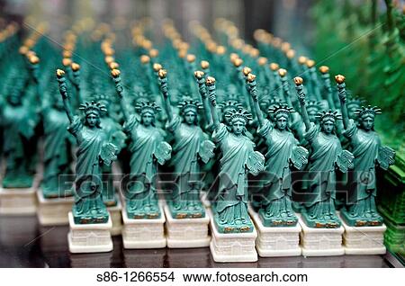 Statues of Liberty displayed in a retail New York City Souvenir Shop View Large Photo Image Picture - Statues of Liberty displayed in a retail New York City Souvenir Shop. Fotosearch