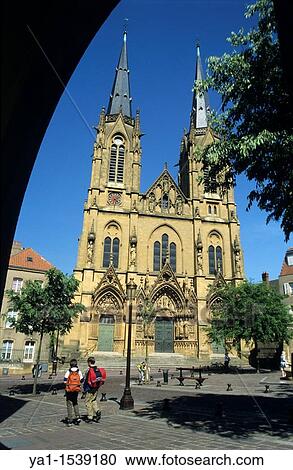 Ste Segolene church and place Jeanne d? Arc, Metz, Moselle, Lorraine region, France View Large Photo Image Stock Image - Ste Segolene church and place Jeanne d? Arc, Metz, Moselle, Lorraine region, France. Fotosearch