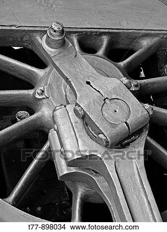 Steam locomotive wheel details, Mhow, Madhya pradesh, India View Large Photo Image Picture - Steam locomotive wheel details, Mhow, Madhya pradesh, India. Fotosearch