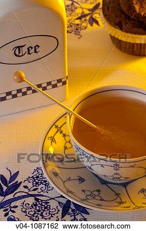 Steaming hot tea in a traditional east frisian cup View Large Photo Image Stock Image - Steaming hot tea in a traditional east frisian cup. Fotosearch