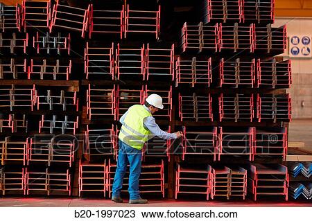 Steel Girders, Siderurgical products, Port warehouse, Pasajes Port, Gipuzkoa, Basque Country, Spain. View Large Photo Image Stock Image - Steel Girders, Siderurgical products, Port warehouse, Pasajes Port, Gipuzkoa, Basque Country, Spain.. Fotosearch