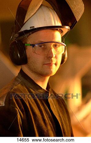 Steel mill worker View Large Photo Image Stock Photography - Steel mill worker. Fotosearch