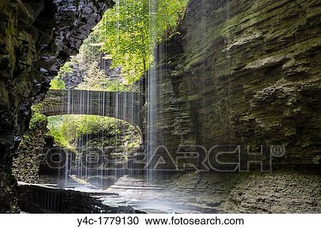 Steep rocky gorge and waterfalls in Watkins Glen State Park in the Finger Lakes region of New York State View Large Photo Image Stock Image - Steep rocky gorge and waterfalls in Watkins Glen State Park in the Finger Lakes region of New York State. Fotosearch