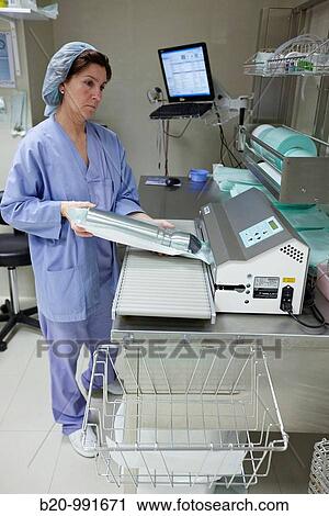 Sterile packaging of surgical instruments, sterilization. Hospital Policlinica Gipuzkoa, San Sebastian, Donostia, Euskadi, Spain View Large Photo Image Stock Image - Sterile packaging of surgical instruments, sterilization. Hospital Policlinica Gipuzkoa, San Sebastian, Donostia, Euskadi, Spain. Fotosearch