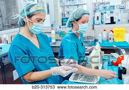 Sterilization works at surgery division of hospital View Large Photo Image Stock Image - Sterilization works at surgery division of hospital. Fotosearch