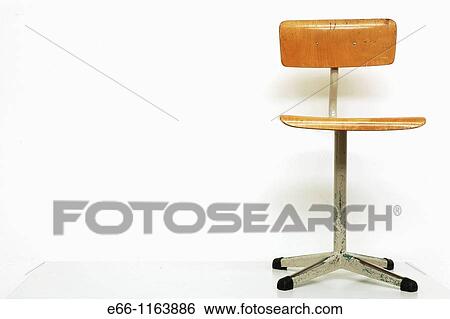 still life with chair, on white background View Large Photo Image Stock Photograph - still life with chair, on white background. Fotosearch
