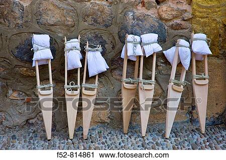 Stilts for the? Danza de los Zancos? folk dance, Anguiano. La Rioja, Spain View Large Photo Image Stock Image - Stilts for the? Danza de los Zancos? folk dance, Anguiano. La Rioja, Spain. Fotosearch