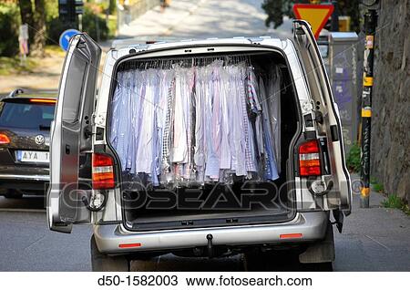 STOCKHOLM SWEDEN Dry cleaning. View Large Photo Image Stock Image - STOCKHOLM SWEDEN Dry cleaning.. Fotosearch