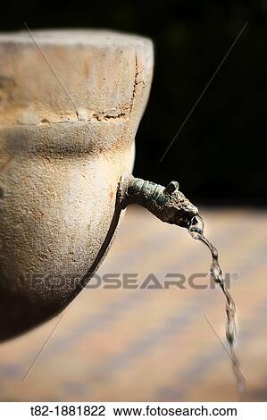 stone fountain and water gardens of the Alcazar, Sevilla, Andalucia, Spain View Large Photo Image Stock Image - stone fountain and water gardens of the Alcazar, Sevilla, Andalucia, Spain. Fotosearch