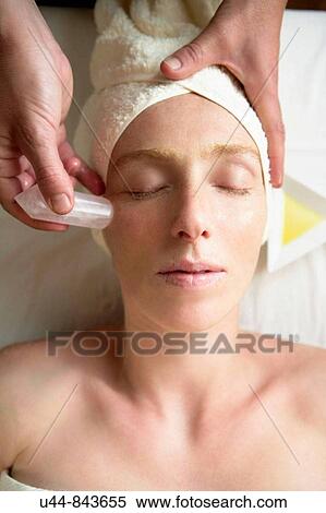 Stock Photography - Stone head theraphy. Fotosearch