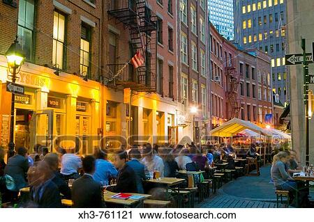 Stone Street Taverns View Large Photo Image Stock Image - Stone Street Taverns. Fotosearch