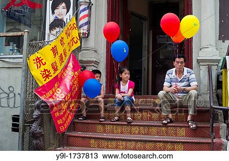 Stoop siting in Chinatown on Eldridge Street during the? Egg Rolls and Egg Creams? street fair in New York View Large Photo Image Stock Image - Stoop siting in Chinatown on Eldridge Street during the? Egg Rolls and Egg Creams? street fair in New York. Fotosearch