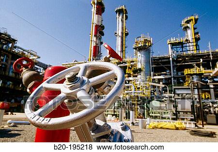 Stopcocks. Hydrocracker. Repsol-YPF oil refinery. Tarragona province. Spain View Large Photo Image Stock Photo - Stopcocks. Hydrocracker. Repsol-YPF oil refinery. Tarragona province. Spain. Fotosearch