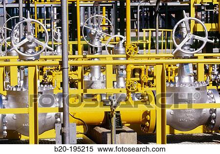 Stopcocks. Hydrocracker. Repsol-YPF oil refinery. Tarragona province. Spain View Large Photo Image Stock Photography - Stopcocks. Hydrocracker. Repsol-YPF oil refinery. Tarragona province. Spain. Fotosearch