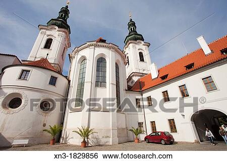 Strahov Monastery, Prague, Bohemia, Czech Republic, Europe. View Large Photo Image Stock Photograph - Strahov Monastery, Prague, Bohemia, Czech Republic, Europe.. Fotosearch