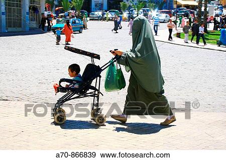 Strassenscene in Tanger (Morocco) View Large Photo Image Stock Photo - Strassenscene in Tanger (Morocco). Fotosearch