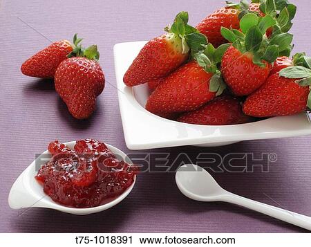 Strawberry jam View Large Photo Image Stock Image - Strawberry jam. Fotosearch