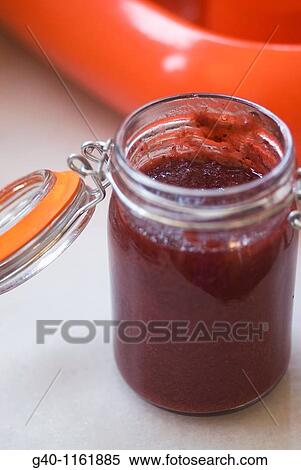 strawberry jam View Large Photo Image Stock Photography - strawberry jam. Fotosearch