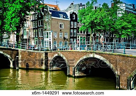 Street and canal Amsterdam, Holland, Netherlands, Europe View Large Photo Image Stock Image - Street and canal Amsterdam, Holland, Netherlands, Europe. Fotosearch