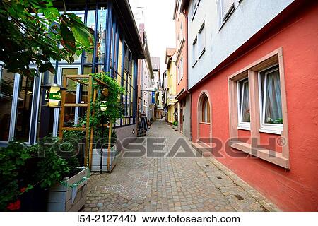 Street and Shops Wertheim Germany DE Europe. View Large Photo Image Stock Image - Street and Shops Wertheim Germany DE Europe.. Fotosearch