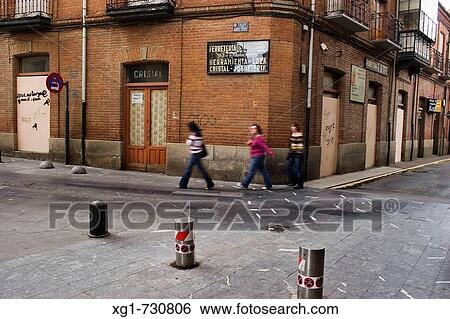 Street, Astorga. Leon province, Castilla-Leon, Spain View Large Photo Image Stock Photograph - Street, Astorga. Leon province, Castilla-Leon, Spain. Fotosearch