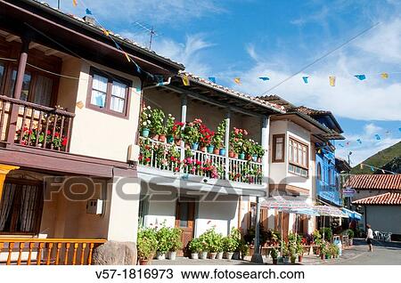 Street. Espinaredo, Asturias province, Spain. View Large Photo Image Stock Image - Street. Espinaredo, Asturias province, Spain.. Fotosearch