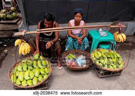 Street food stall, Yangon Rangoon, Myanmar, Burma, Asia. View Large Photo Image Stock Photography - Street food stall, Yangon Rangoon, Myanmar, Burma, Asia.. Fotosearch