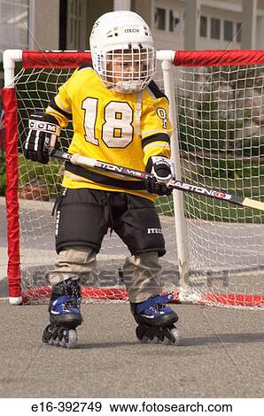 street hockey game View Large Photo Image Stock Photo - street hockey game. Fotosearch