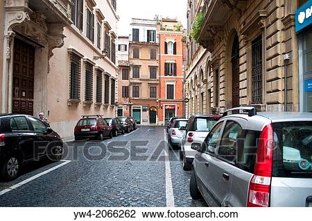 Street in Campo de' Fiori neighbourhood, Rome, Italy. View Large Photo Image Stock Image - Street in Campo de' Fiori neighbourhood, Rome, Italy.. Fotosearch
