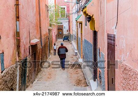 Street in the Souk, Medina, Marrakech (Marrakesh), Morocco, North Africa, Africa. View Large Photo Image Stock Photo - Street in the Souk, Medina, Marrakech (Marrakesh), Morocco, North Africa, Africa.. Fotosearch