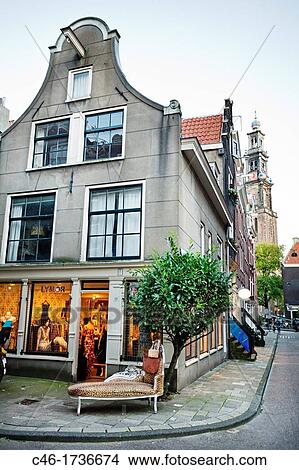 Street, Jordaan neighborhood, Amsterdam, Netherlands. View Large Photo Image Picture - Street, Jordaan neighborhood, Amsterdam, Netherlands.. Fotosearch