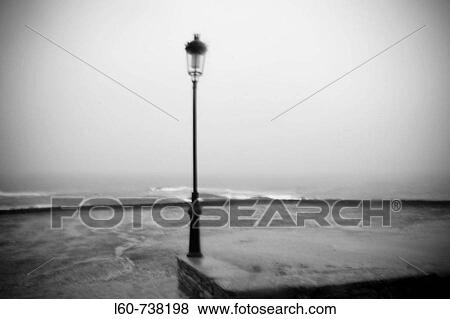 Street lamp, Muxia. La Corua province, Galicia, Spain View Large Photo Image Stock Photo - Street lamp, Muxia. La Corua province, Galicia, Spain. Fotosearch