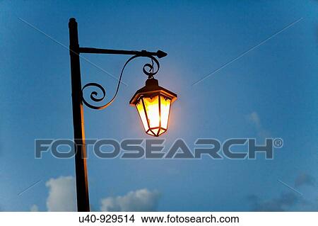 Street Lamp View Large Photo Image Picture - Street Lamp. Fotosearch