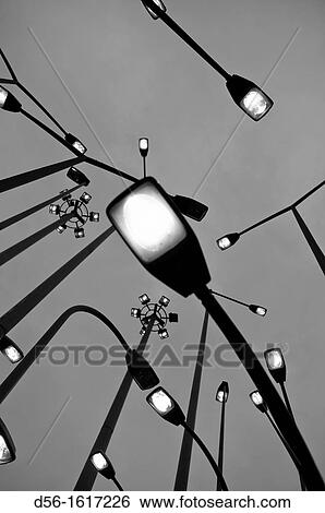 Street lamps, Bilbao, Euskadi, Espaa View Large Photo Image Stock Photograph - Street lamps, Bilbao, Euskadi, Espaa. Fotosearch