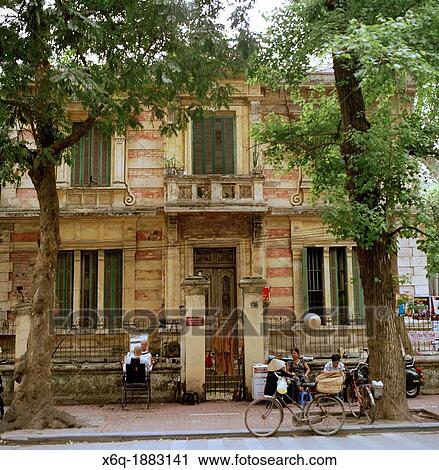 Street life in Hanoi in Vietnam View Large Photo Image Stock Image - Street life in Hanoi in Vietnam. Fotosearch