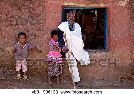 Street Scene, Gondar, Ethiopia View Large Photo Image Stock Image - Street Scene, Gondar, Ethiopia. Fotosearch