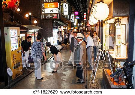 Street scene in Pontocho dori, Kyoto Kansai, Japan View Large Photo Image Stock Photo - Street scene in Pontocho dori, Kyoto Kansai, Japan. Fotosearch