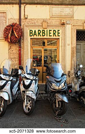 Stock Photo - Street scene, Rome, Italy. Fotosearch