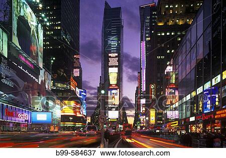 Street scene, Times square, Mid-town, Manhattan, New York, USA. View Large Photo Image Stock Photo - Street scene, Times square, Mid-town, Manhattan, New York, USA.. Fotosearch