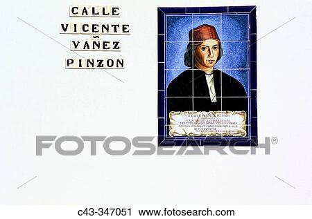 Street sign in Palos de la Frontera, Cradle of the Discovery of America. Huelva province, Andalusia, Spain View Large Photo Image Stock Image - Street sign in Palos de la Frontera, Cradle of the Discovery of America. Huelva province, Andalusia, Spain. Fotosearch