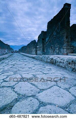 Street stones of the Via di Mercurio. Pompei. Campania. Italy. View Large Photo Image Stock Image - Street stones of the Via di Mercurio. Pompei. Campania. Italy.. Fotosearch